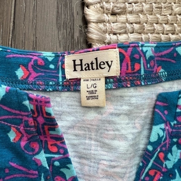 Hatley Midi Cotton Long Sleeve Dress with Vertical Pattern - Picture 9 of 14